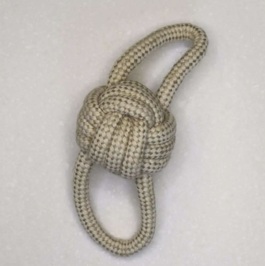 Natural Hemp Rope Dog Toy